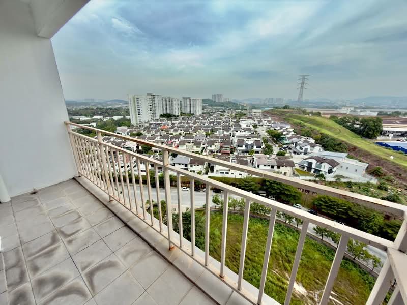 Service Residence for Sale at Residensi Setia Impian - Amzar Faiz - Balcony - PropertyGuru.com.my