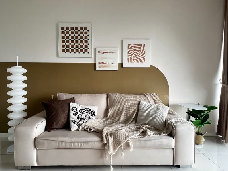 Servis Apartment untuk Disewa di Duta Park Residences - Theresa Chew - Living Room - PropertyGuru.com.my