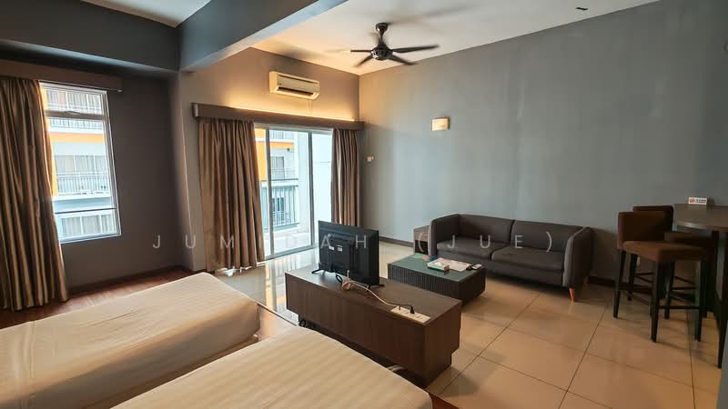 Service Residence for Sale at Bayou Lagoon Park Resort - JUMIDAH (JUE) - Living Room - PropertyGuru.com.my