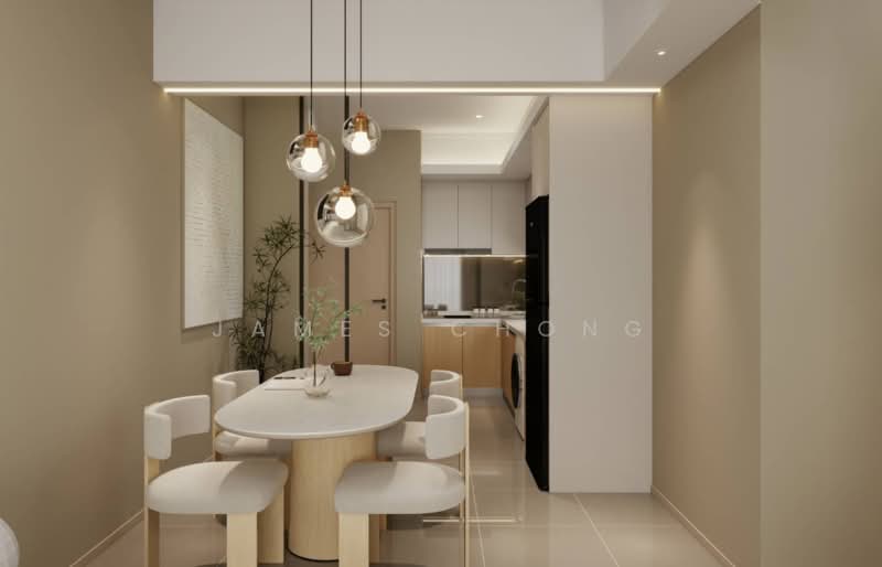 Servis Apartment untuk Dijual di Casa Embun - James Chong - Dining Room - PropertyGuru.com.my