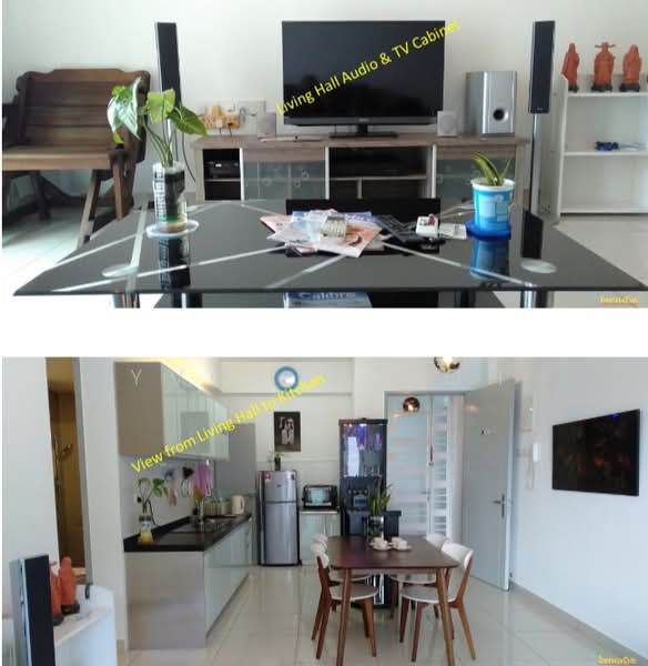 Kondominium untuk Disewa di Tropicana Bay Residences - Yvonne Loh - Living Room - PropertyGuru.com.my