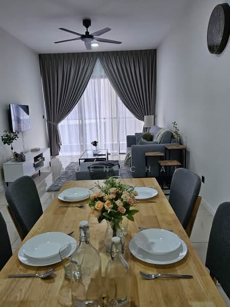 Servis Apartment untuk Disewa di Duta Park Residences - Jaden Chai - Living Room - PropertyGuru.com.my