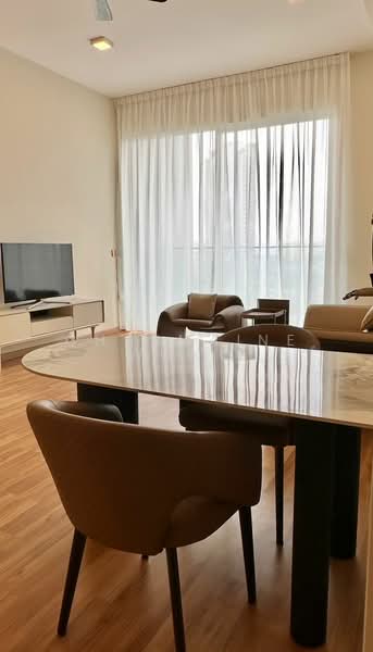 Service Residence for Rent at M Suites - Charmaine Wong - Living Room - PropertyGuru.com.my
