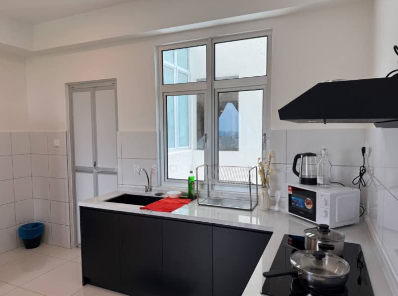 Service Residence for Sale at Alpinia Residences - Carson Wang - Kitchen - PropertyGuru.com.my
