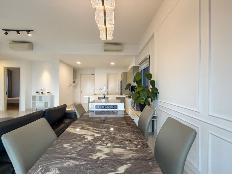 Service Residence for Rent at Tropicana Gardens - Dixon Loh - Living Room - PropertyGuru.com.my