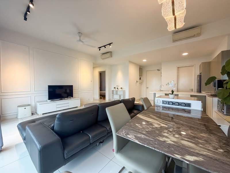 Service Residence for Rent at Tropicana Gardens - Dixon Loh - Living Room - PropertyGuru.com.my