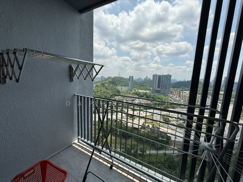 Kediaman Servis untuk Disewa di Millerz Square Serviced Residence - Daphne Loh - Balcony - PropertyGuru.com.my