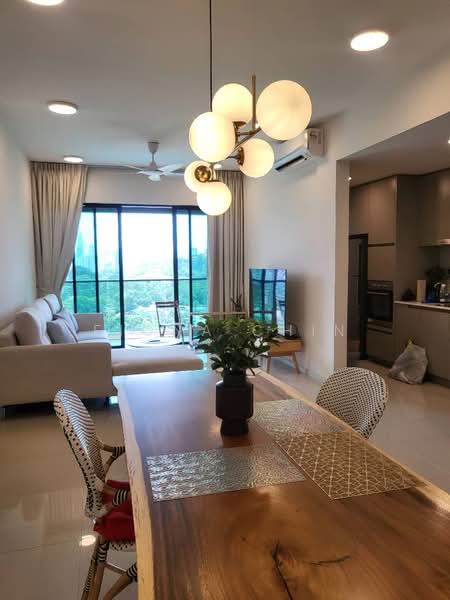 Servis Apartment untuk Disewa di Residensi Solaris Parq - Fiona Chin - Living Room - PropertyGuru.com.my
