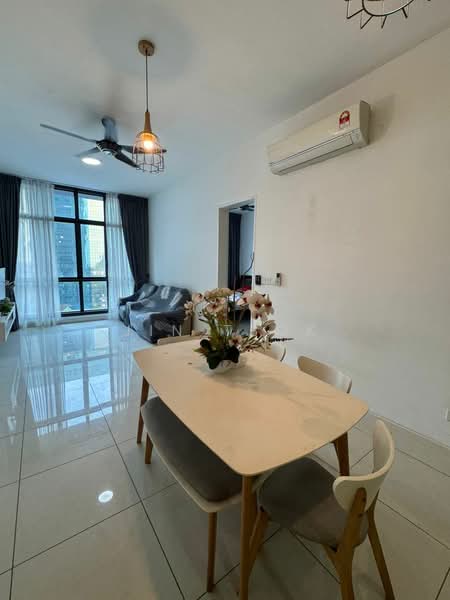 Servis Apartment untuk Disewa di Setia Sky 88 - Jin Teok - Living Room - PropertyGuru.com.my
