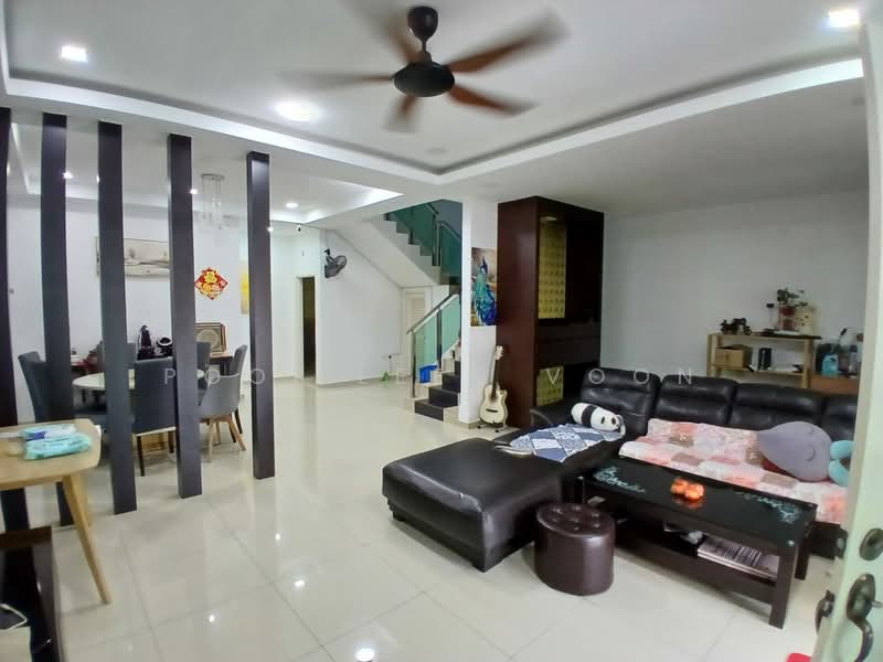 2-storey Terraced House for Rent in Taman Pelangi Indah (Ulu Tiram) - Pooi Leen Voon - Living Room - PropertyGuru.com.my