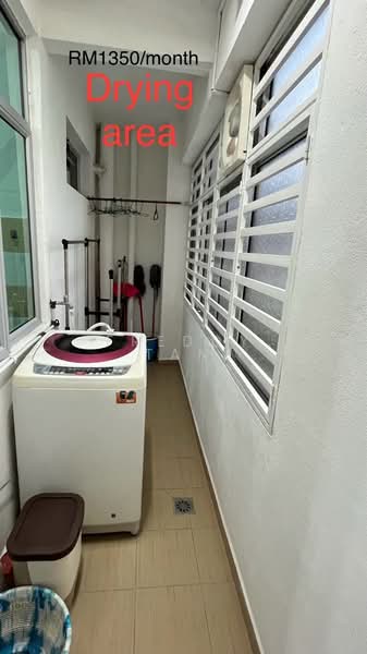 Pangsapuri untuk Disewa di Ixora Heights Apartment - Freddy Tan - Balcony - PropertyGuru.com.my