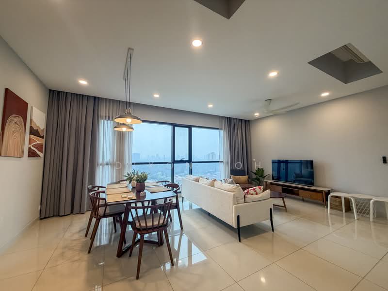 Service Residence for Rent at Tropicana Gardens - Dixon Loh - Living Room - PropertyGuru.com.my