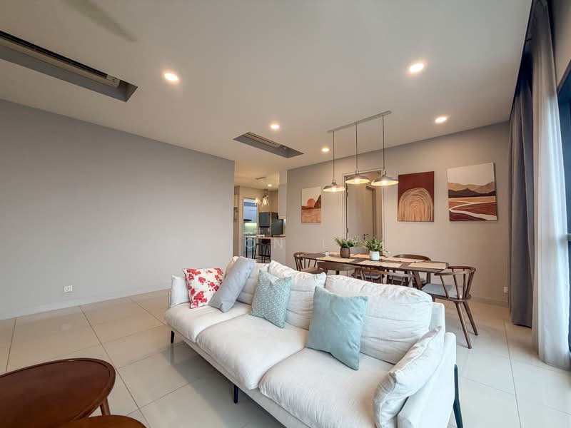 Service Residence for Rent at Tropicana Gardens - Dixon Loh - Living Room - PropertyGuru.com.my