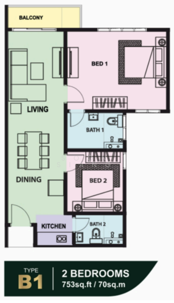 Service Residence for Sale at D'Secret Garden 2 (Pangsapuri Kempas Indah 2) - Soon Siang - PropertyGuru.com.my