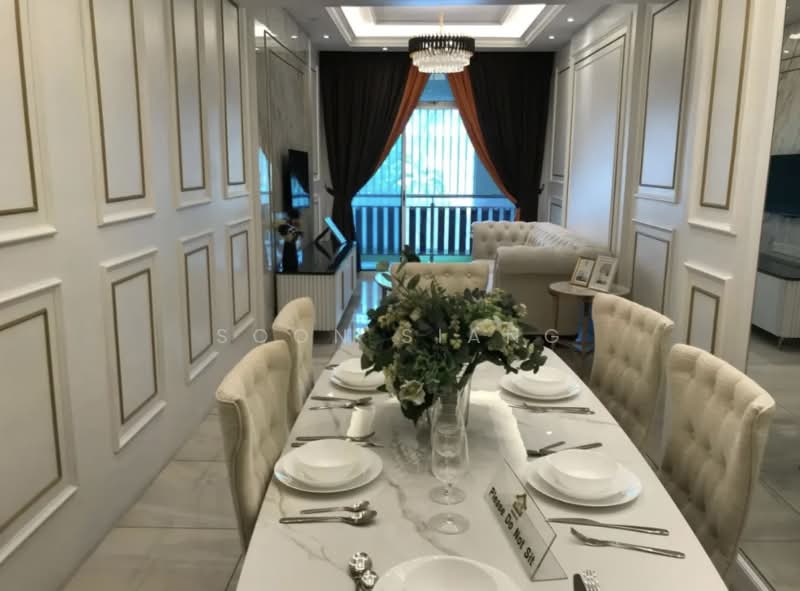 Service Residence for Sale at D'Secret Garden 2 (Pangsapuri Kempas Indah 2) - Soon Siang - Dining Room - PropertyGuru.com.my