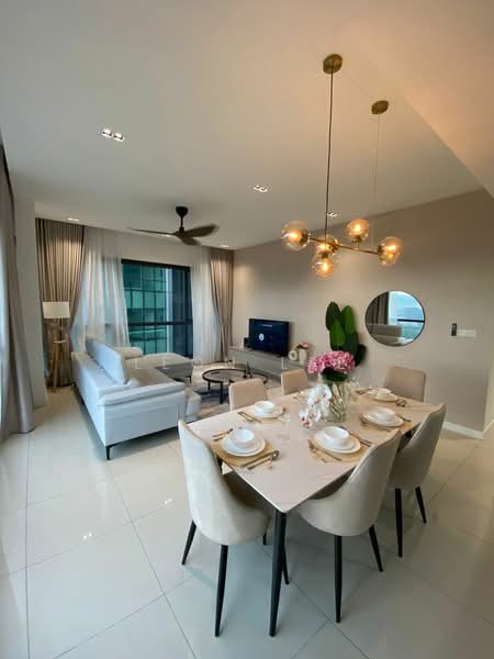 Servis Apartment untuk Disewa di Aria - Leon Lee - Living Room - PropertyGuru.com.my