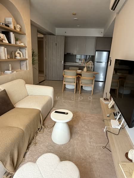 Service Residence for Rent at Armani Raja Uda - Sam Loo - Living Room - PropertyGuru.com.my