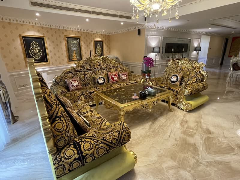 Servis Apartment untuk Dijual di Sutera Bukit Tunku - Jannah Ali - Living Room - PropertyGuru.com.my