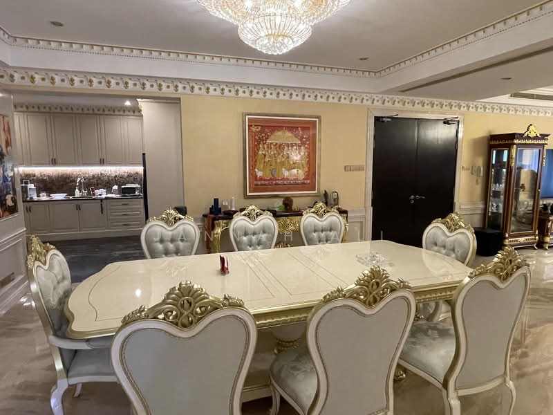 Servis Apartment untuk Dijual di Sutera Bukit Tunku - Jannah Ali - Dining Room - PropertyGuru.com.my
