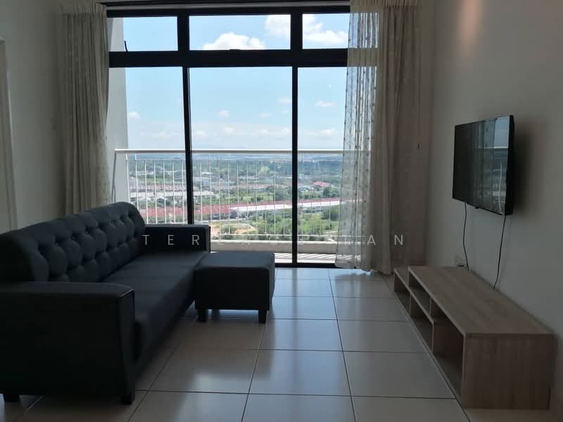 Servis Apartment untuk Dijual di Sky Peak Residences - Terence Tan - Living Room - PropertyGuru.com.my