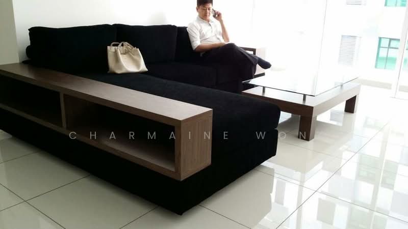 Service Residence for Rent at M Suites - Charmaine Wong - Living Room - PropertyGuru.com.my