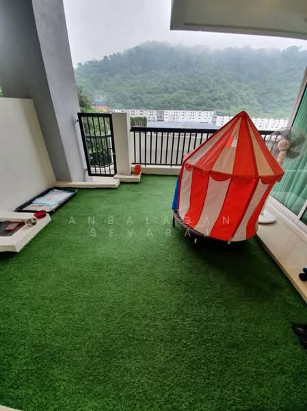 Condominium for Rent at Armanee Terrace II - Anbalagan Sevaraj - Balcony - PropertyGuru.com.my