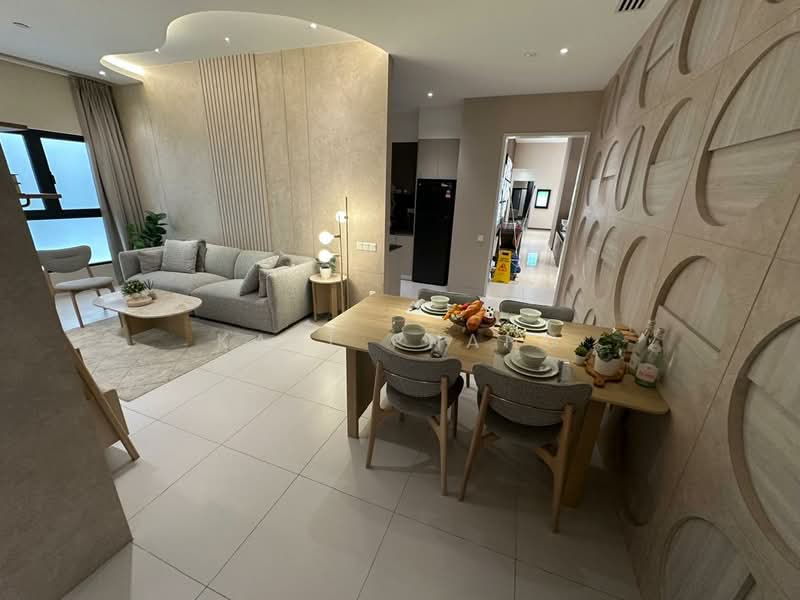 Servis Apartment untuk Dijual di The Vividz - Karl Phang - Living Room - PropertyGuru.com.my