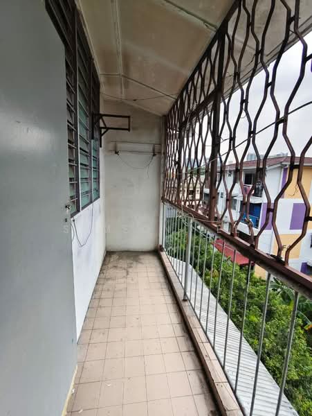 Flat for Rent at Seksyen 1 Wangsa Maju Flat - Samson Lee - Balcony - PropertyGuru.com.my