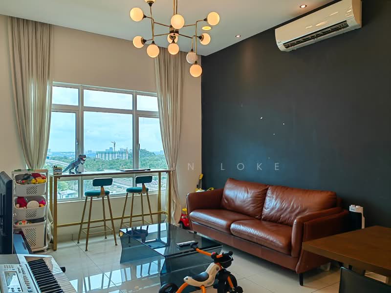 Kondominium untuk Disewa di La Thea Residences - Calvin Loke - Living Room - PropertyGuru.com.my
