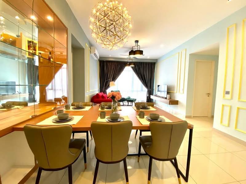 Servis Apartment untuk Disewa di The Park Sky Residence - Venesa Tan - Dining Room - PropertyGuru.com.my