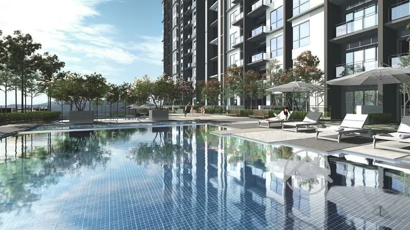Servis Apartment untuk Disewa di Residency V - Melody Soong - Pool - PropertyGuru.com.my