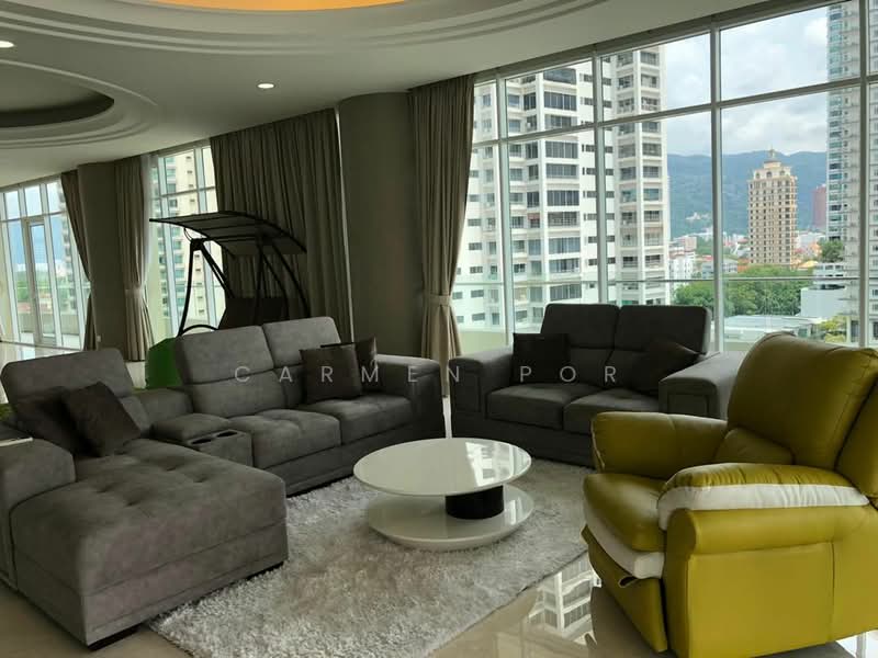 Kondominium untuk Dijual di 8 Gurney (The Shore Condominium) - Carmen Por - Living Room - PropertyGuru.com.my