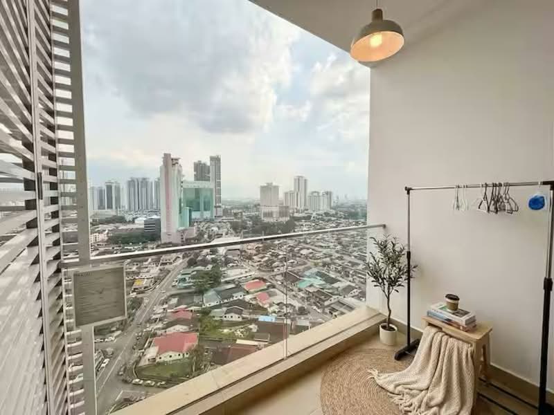 Kondominium untuk Disewa di KSL D'Esplanade Residence - Yumi Kui - Balcony - PropertyGuru.com.my