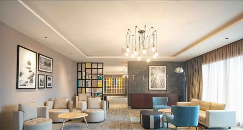 Servis Apartment untuk Dijual di UNA Serviced Apartment - Jyden Tiew - Living Room - PropertyGuru.com.my