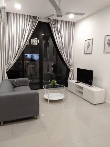 Service Residence for Rent at D'Pristine - Cecelia Choo - Living Room - PropertyGuru.com.my
