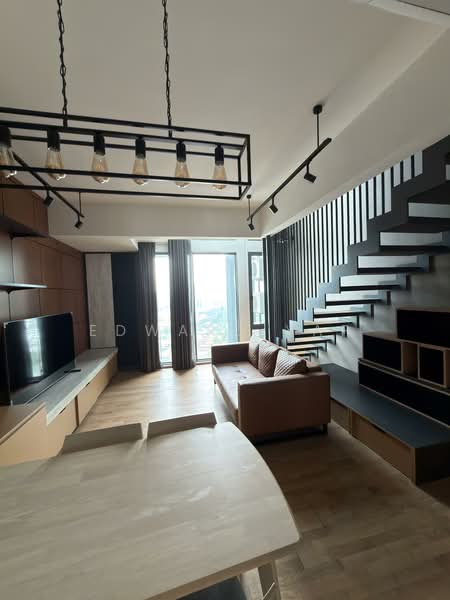 Kondominium untuk Disewa di Twy Duplex Condos - Edward Yap - Living Room - PropertyGuru.com.my
