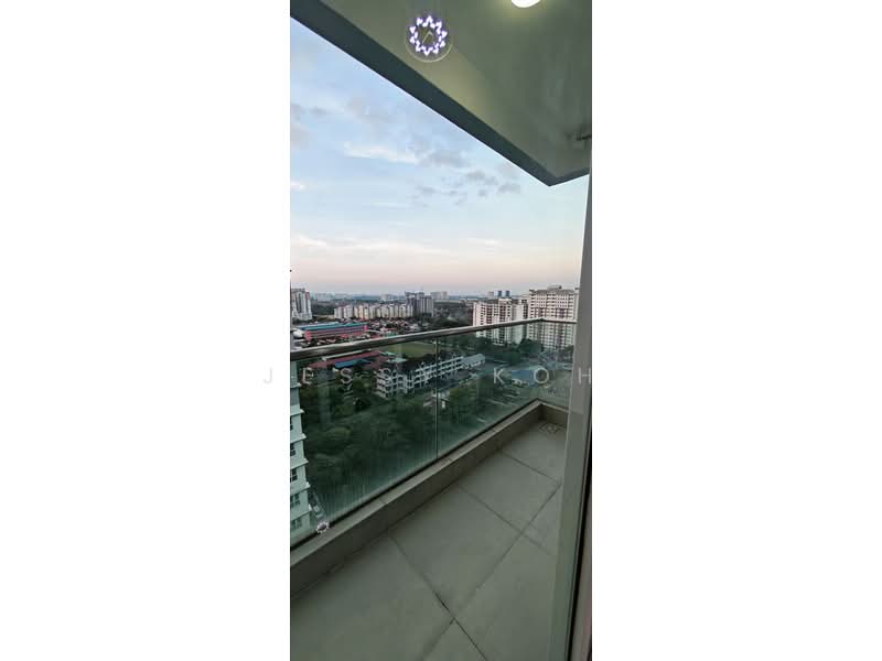 Service Residence for Rent at Seasons Amara Larkin - Jessy Koh - Balcony - PropertyGuru.com.my