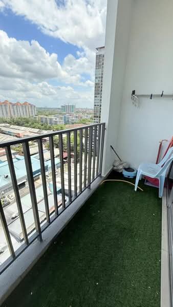 Service Residence for Sale at Greenfield Regency - Sam . - Balcony - PropertyGuru.com.my