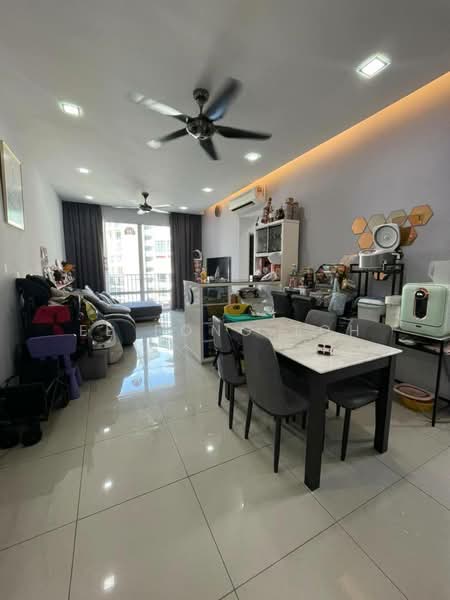 Service Residence for Sale at Greenfield Regency - Ee Fong Toh - Living Room - PropertyGuru.com.my