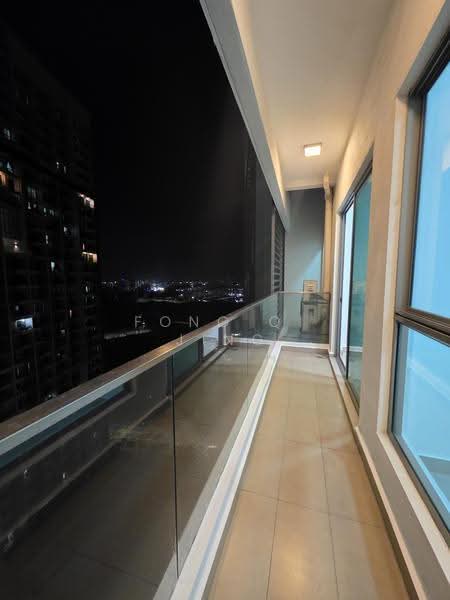 Service Residence for Sale at Cybersquare - Fong Qi Jing - Balcony - PropertyGuru.com.my