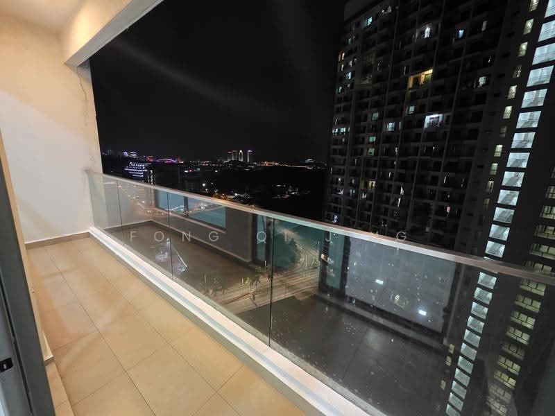 Service Residence for Sale at Cybersquare - Fong Qi Jing - Balcony - PropertyGuru.com.my