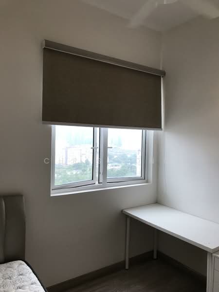 Service Residence for Sale at Southbank Residence - Chris Yong - 2nd Bedroom writing table with view - PropertyGuru.com.my