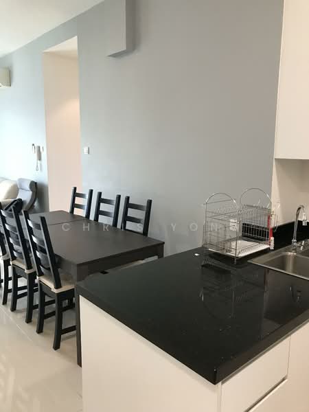Service Residence for Sale at Southbank Residence - Chris Yong - Dining area with Modern Furnitures - PropertyGuru.com.my