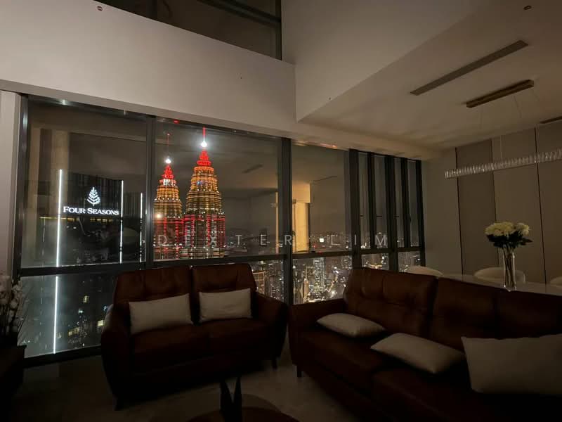 Service Residence for Rent at SO Sofitel Kuala Lumpur Residences - Dexter Lim - Living Room - PropertyGuru.com.my