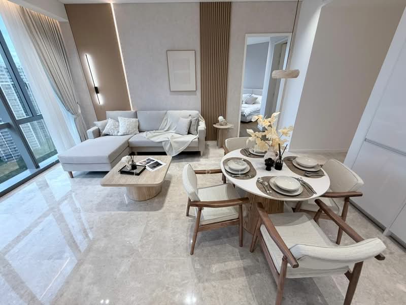 Service Residence for Rent at SO Sofitel Kuala Lumpur Residences - Dexter Lim - Living Room - PropertyGuru.com.my