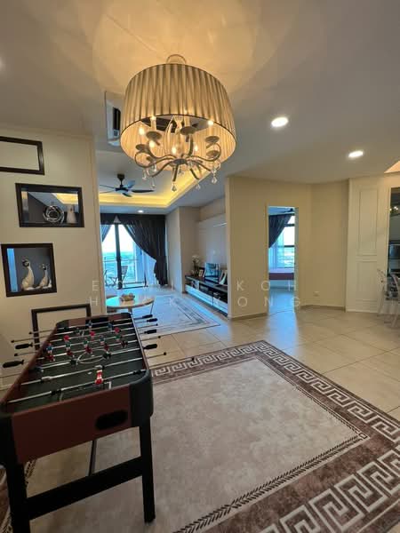 Service Residence for Rent at Atlantis Residences (Pangsapuri Atlantis Kota Syahbandar) - Edwin Koh Hock Yong - Living Room - PropertyGuru.com.my