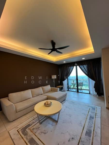 Service Residence for Rent at Atlantis Residences (Pangsapuri Atlantis Kota Syahbandar) - Edwin Koh Hock Yong - Living Room - PropertyGuru.com.my