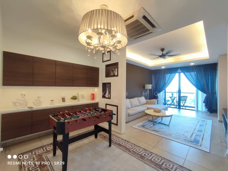Service Residence for Rent at Atlantis Residences (Pangsapuri Atlantis Kota Syahbandar) - Edwin Koh Hock Yong - Living Room - PropertyGuru.com.my