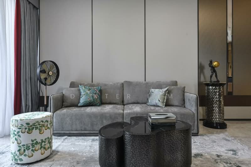 Service Residence for Sale at TRX Residences - Dexter Lim - Living Room - PropertyGuru.com.my