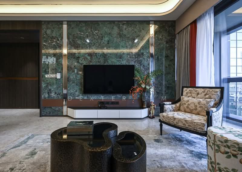 Service Residence for Sale at TRX Residences - Dexter Lim - Living Room - PropertyGuru.com.my